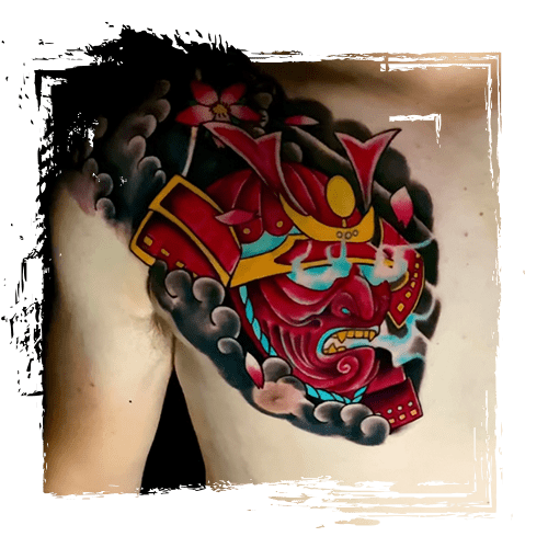 Japanese Color Tattoo - Tattoo Shop Fayetteville, NC