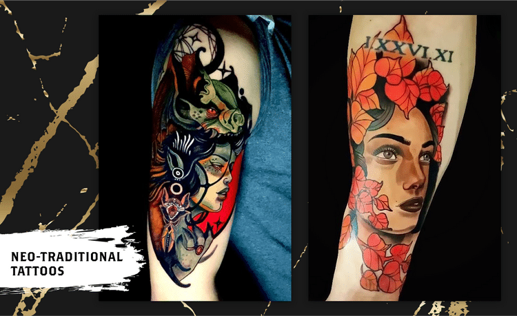 Neo Traditional Tattoos Fayetteville, NC | Envision Tattoo