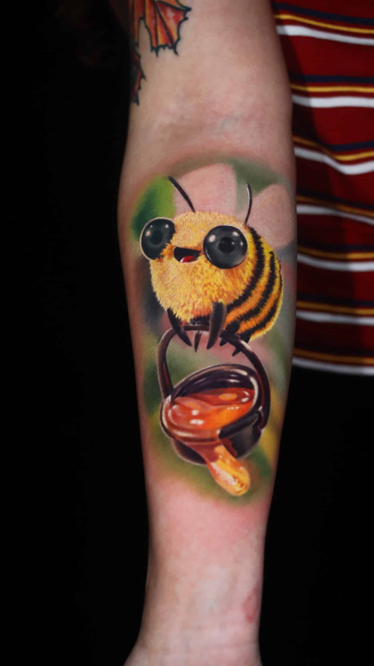 Honeybee tattoo